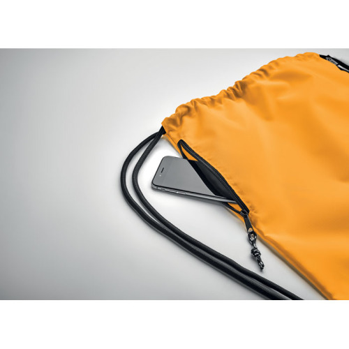 Duży worek 300D RPET Pomaranczowy MO6997-10 (5)
