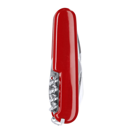 Narzędzie wielofunkcyjne, scyzoryk, 10 funkcji Czerwony VA368-05 (1)