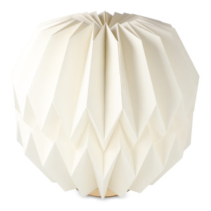 Coollux składana papierowa lampa LED Luna 25cm inspirowana origami