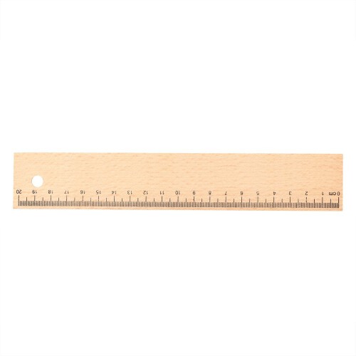 Drewniana linijka drewno V7385-17 (1)