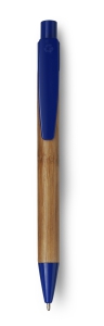 Bambusowy długopis granatowy