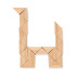 Drewniane puzzle/łamigłówki drewna MO6631-40 (4) thumbnail