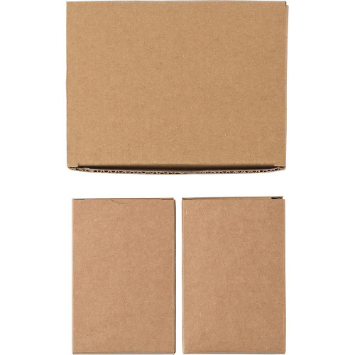 Karty do gry z papieru z recyklingu Brązowy V2224-16 (5)