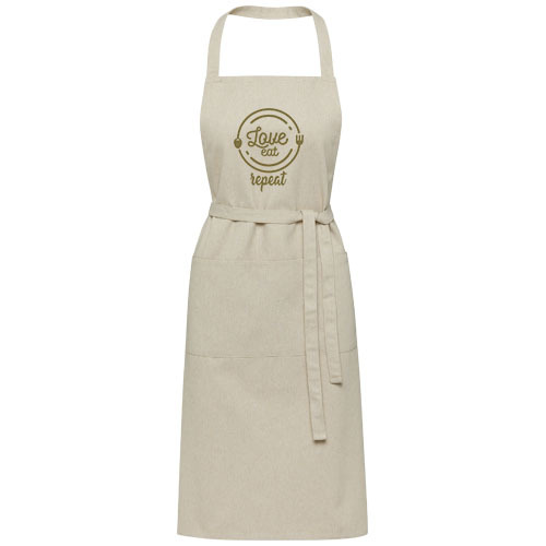 Shara fartuch Aware™ z recyklingu o gramaturze 240 g/m2  Oatmeal 11333207 (1)