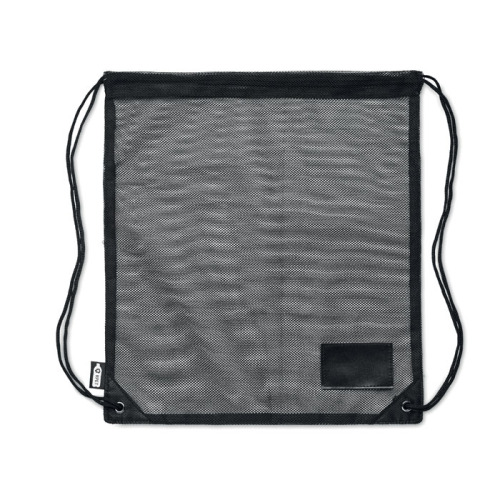 Siatkowa torba RPET Czarny MO6705-03 (1)