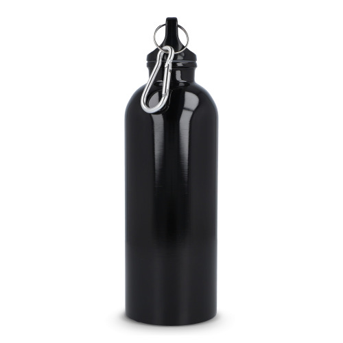 Butelka jednościenna ze stali nierdzewnej pochodzącej z recyklingu, 500 ml Czarny LT98693-N0002 (8)