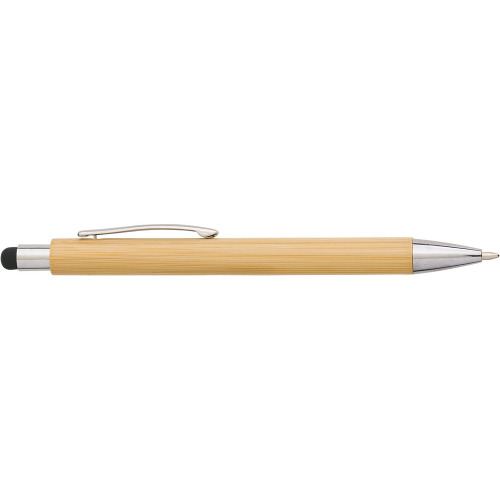 Bambusowy długopis, touch pen Czarny V9335-03 (1)