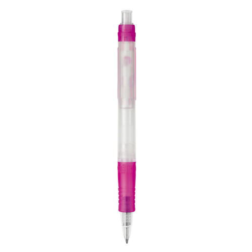 Długopis Vegetal Pen Clear przejrzysty Ecru / różowy LT87540-N5476 (1)