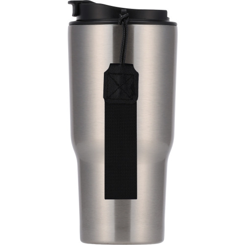 Kubek termiczny 550 ml ze stali z recyklingu DANA Szary 8523907 