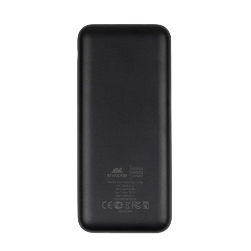 Power Bank VA2081 20000 mAh RIVACASE Czarny EG834903 (2)