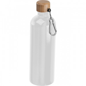 Butelka metalowa 750 ml RUTH Biały