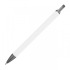 Długopis aluminiowy z recyklingu półżelowy KAROLINE Biały 1444006 (4) thumbnail