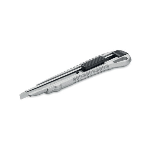 Aluminiowy wysuwany nóż Srebrny MO2138-14 
