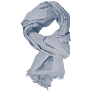 Bawełniany szalik Citizen Green Handloom Jasny niebieski