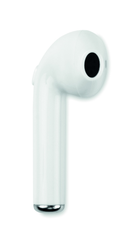 Pojedyncza słuchawka bluetooth biały MO9610-06 (1)