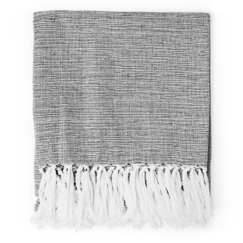 Lord Nelson Ręcznik Hamam Recycled 150x90 cm Ciemnoszary LT54307-N0060 (3)