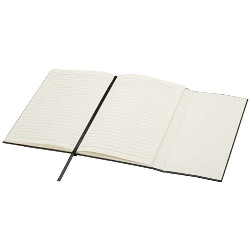 Alejandra notatnik A5 w twardej okładce ze skóry z recyklingu Czarny 10792090 (6)