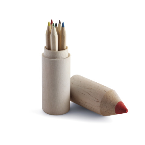 Zestaw kredek "ołówek" drewno V6299-17 