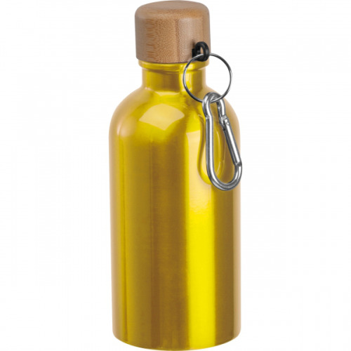 Butelka metalowa 400 ml MARILYN żółty 8497208 