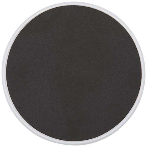 Alcor składana podstawka na telefon z mocowaniem magnetycznym, wykonana z tworzyw sztucznych pochodzących z recyklingu z elementami bambusowymi Biały 12446301 (2)