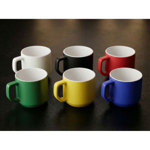 Kubek ceramiczny 330 ml | Everika Czerwony