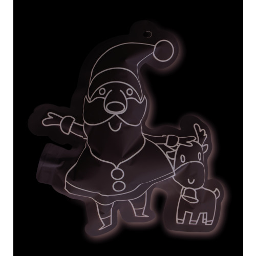 Balon Mikołaj do kolorowania Biały CX1448-06 (2)