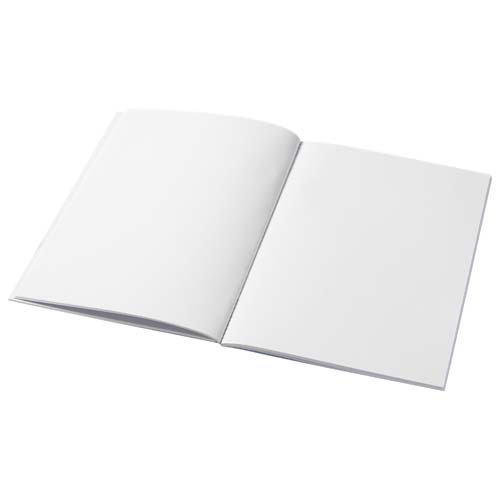 Notatnik A5 Novella Austen z miękką okładką z materiału z recyklingu, 50 kartek Niebieski 21024952 (3)