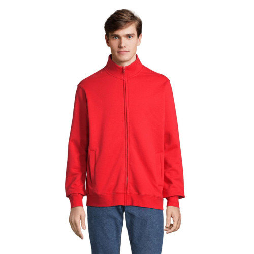 COOPER FULL ZIP SWEAT Bright Rojo S04240-BT-XL 