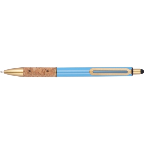 Długopis metalowy Capri jasnoniebieski 369024 (2)