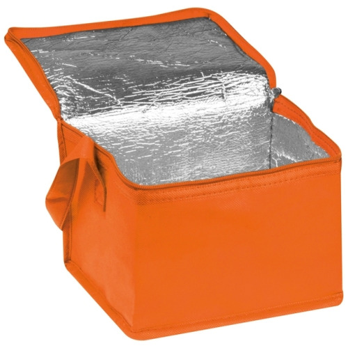 Torba termiczna non woven na 6 puszek 330 ml NIEBY Pomarańczowy 154210 (2)