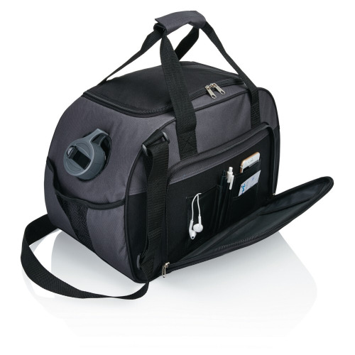 Weekendowa torba sportowa, podróżna Supreme Szary, czarny P707.342 (2)