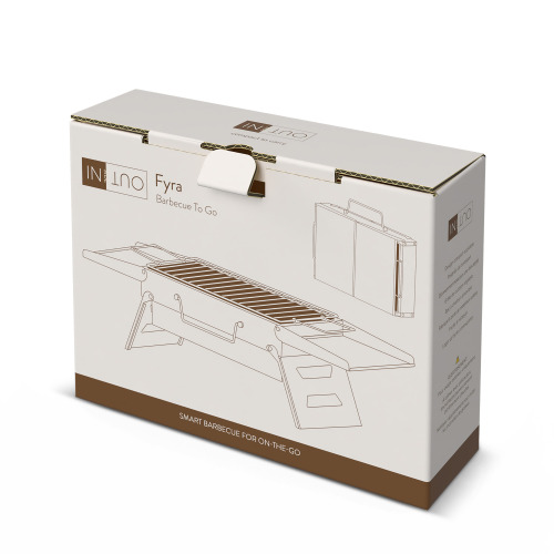 Przenośny grill InSideOut Fyra  Czarny LT57500-N0002 (1)