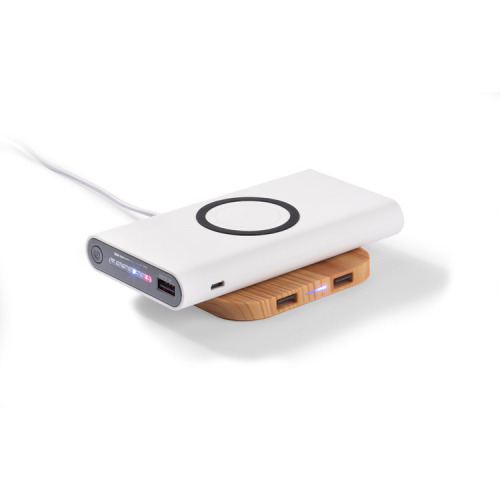 Powerbank DOUBLE 8000 mAh Biały 45111-01 (3)
