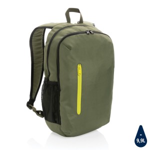 Plecak na laptopa 15” Impact AWARE™ RPET zielony, limonkowy