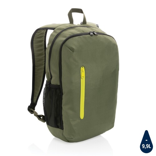 Plecak na laptopa 15” Impact AWARE™ RPET zielony, limonkowy P760.177 