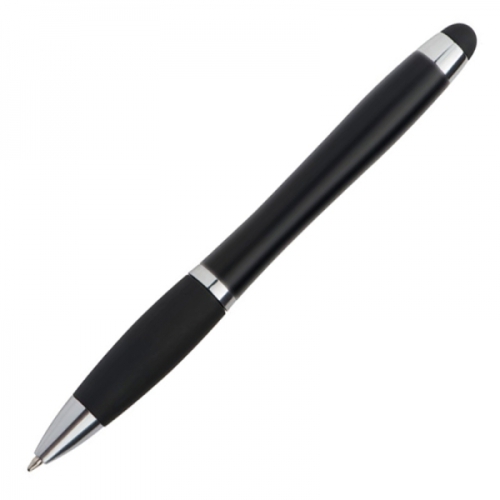 Długopis metalowy touch pen lighting logo LA NUCIA czarny 054003 (2)