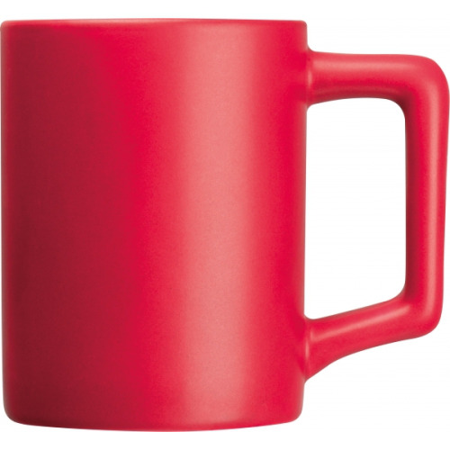 Kubek ceramiczny BRADFORD 300 ml Czerwony 372805 (1)