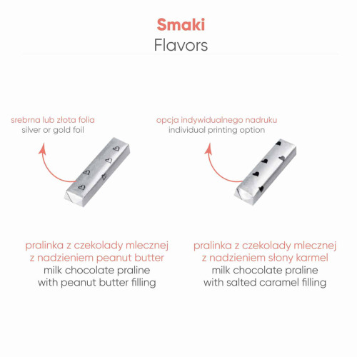 Praliny Message Box 8 szt. Wielokolorwy S0639 (3)