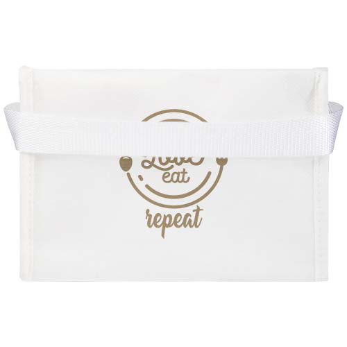 Spectrum torba termoizolacyjna o pojemności 4 l na 6 puszek wykonana z włókniny z recyklingu Biały 13008201 (1)