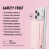 Fresh 'n Rebel Powerbank bezprzewodowy 10000 mAh kompatybilny z MagSafe Różowy LT49745-N0076 (3) thumbnail