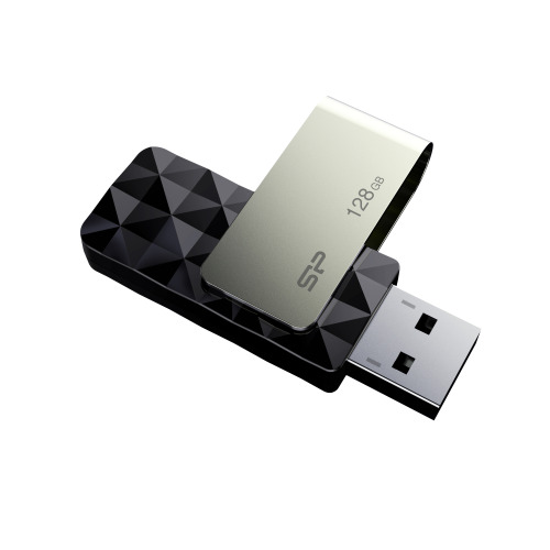 Pendrive Blaze B30, 128GB 3.1 Silicon Power Czarny EG814003 128GB (2)
