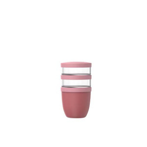 Mepal Ellipse 3-częściowy izolowany pojemnik na lunch o pojemności 500 ml + 2 x 200 ml