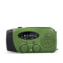 SafeSound Radio awaryjne zasilane energią słoneczną i korbką Ciemnozielony LT95607-N0030 (5) thumbnail