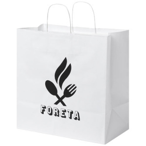 Torba z papieru Kraft ze skręconymi uchwytami – 34 x 20 x 35 cm