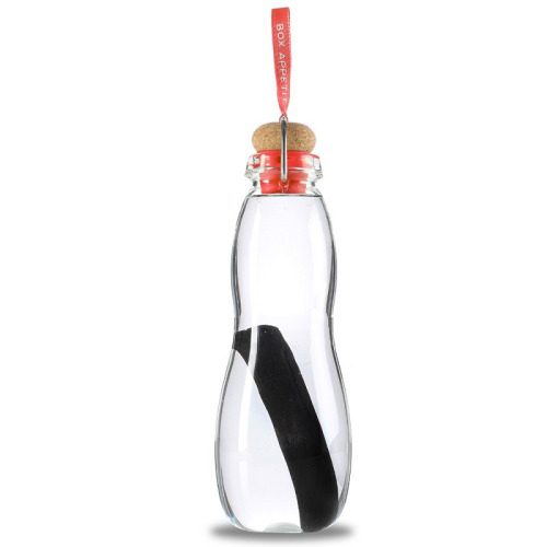 Butelka na wodę EAU GOOD w pokrowcu BLACK+BLUM czerwony B3EGG004 