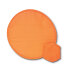 Nylonowe, składane frisbee pomarańczowy IT3087-10  thumbnail