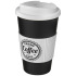 Americano® 350 ml tumbler with grip & spill-proof lid Czarny 21069611 (1) thumbnail