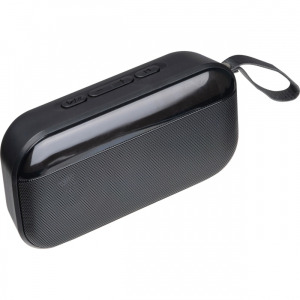 Głośnik bluetooth podświetlany LED MIRELA Czarny