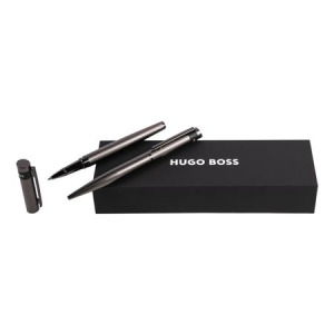 Zestaw upominkowy HUGO BOSS długopis i pióro kulkowe - HSW3674D + HSW3675D Zielony