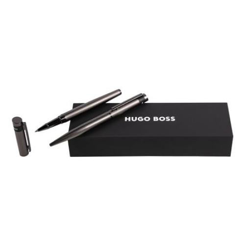 Zestaw upominkowy HUGO BOSS długopis i pióro kulkowe - HSW3674D + HSW3675D Zielony HPBR367D 